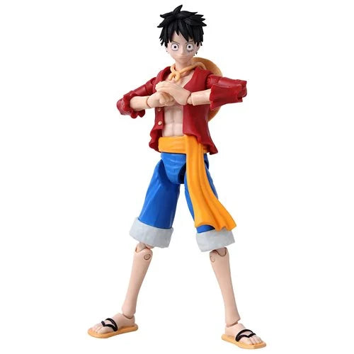 BANDAI NAMCO One Piece Anime Heroes Monkey D. Luffy Version 2 Action Figure
